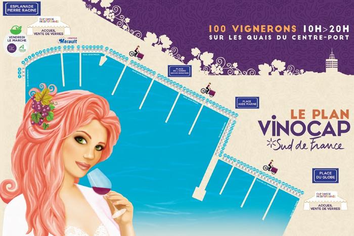 Plan Vinocap au Cap d'Agde