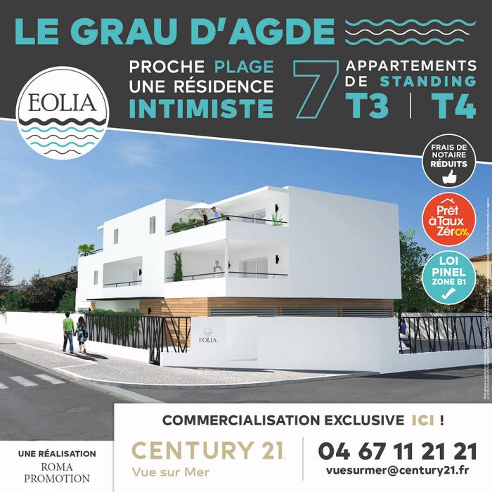 Résidence Eolia au Grau d'Agde