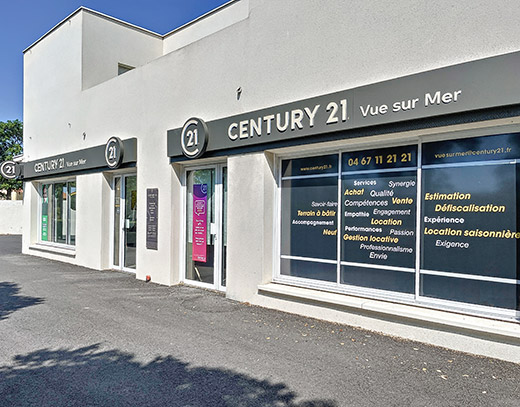 Agence immobilière CENTURY 21 Vue sur Mer, 34300 AGDE