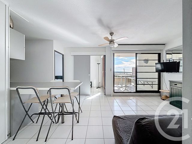 Appartement T2 à vendre - 2 pièces - 38.85 m2 - LE CAP D AGDE - 34 - LANGUEDOC-ROUSSILLON - Century 21 Vue Sur Mer