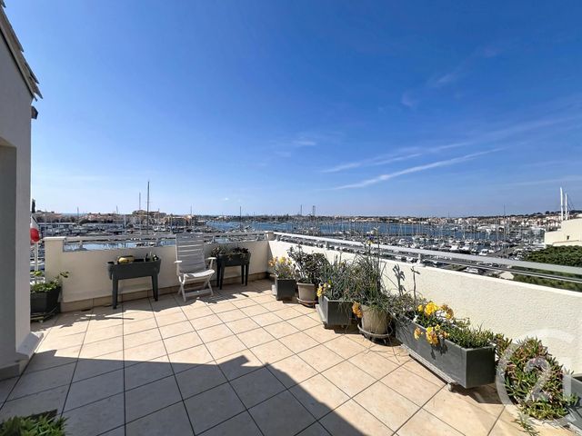 Appartement T3 à vendre - 4 pièces - 93.28 m2 - LE CAP D AGDE - 34 - LANGUEDOC-ROUSSILLON - Century 21 Vue Sur Mer