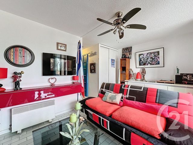 Appartement Studio cabine à vendre - 2 pièces - 26.48 m2 - LE CAP D AGDE - 34 - LANGUEDOC-ROUSSILLON - Century 21 Vue Sur Mer