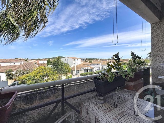 Appartement T3 à vendre - 3 pièces - 51.15 m2 - AGDE - 34 - LANGUEDOC-ROUSSILLON - Century 21 Vue Sur Mer
