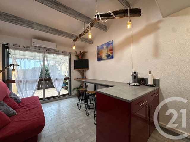 Afficher la photo en grand Appartement T2 à vendre - 2 pièces - 27.53 m2 - LE CAP D AGDE - 34 - LANGUEDOC-ROUSSILLON - Century 21 Vue Sur Mer
