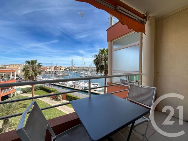 Appartement Studio à vendre - 1 pièce - 17.2 m2 - LE CAP D AGDE - 34 - LANGUEDOC-ROUSSILLON - Century 21 Vue Sur Mer