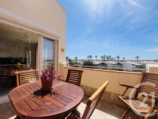 Appartement T4 à vendre - 4 pièces - 72.64 m2 - LE CAP D AGDE - 34 - LANGUEDOC-ROUSSILLON - Century 21 Vue Sur Mer