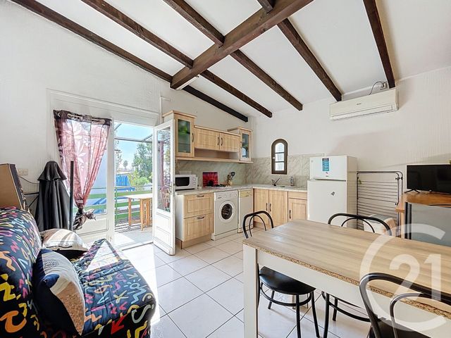 Appartement T2 à vendre - 2 pièces - 27.74 m2 - MARSEILLAN PLAGE - 34 - LANGUEDOC-ROUSSILLON - Century 21 Vue Sur Mer