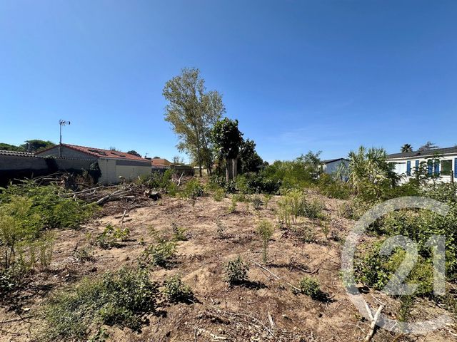 terrain à vendre - 802.0 m2 - LE GRAU D AGDE - 34 - LANGUEDOC-ROUSSILLON - Century 21 Vue Sur Mer