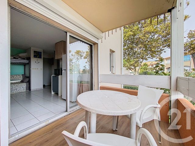 Appartement T2 à vendre - 2 pièces - 22.94 m2 - LE CAP D AGDE - 34 - LANGUEDOC-ROUSSILLON - Century 21 Vue Sur Mer