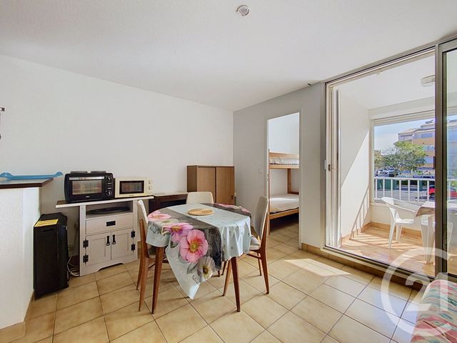Appartement Studio Cabine à vendre - 1 pièce - 23.01 m2 - LE CAP D AGDE - 34 - LANGUEDOC-ROUSSILLON - Century 21 Vue Sur Mer