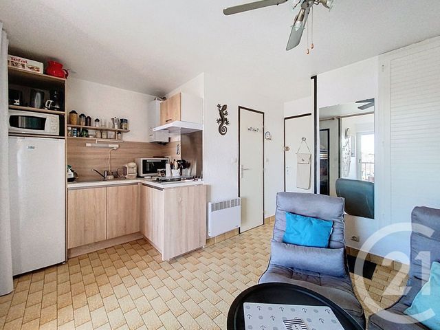 Appartement Studio Cabine à vendre - 1 pièce - 19.47 m2 - LE CAP D AGDE - 34 - LANGUEDOC-ROUSSILLON - Century 21 Vue Sur Mer