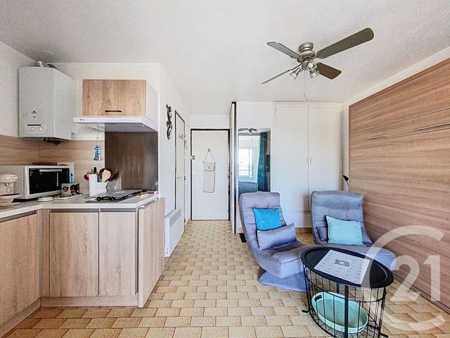 Appartement Studio Cabine à vendre - 1 pièce - 19.47 m2 - LE CAP D AGDE - 34 - LANGUEDOC-ROUSSILLON - Century 21 Vue Sur Mer