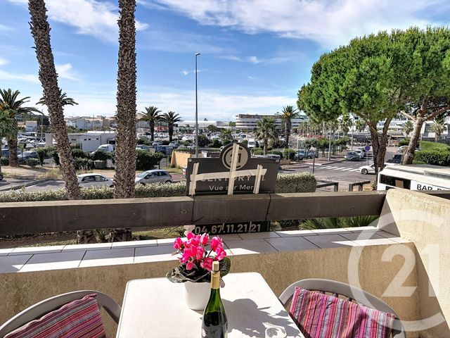 Appartement Studio Cabine à vendre - 1 pièce - 24.13 m2 - LE CAP D AGDE - 34 - LANGUEDOC-ROUSSILLON - Century 21 Vue Sur Mer