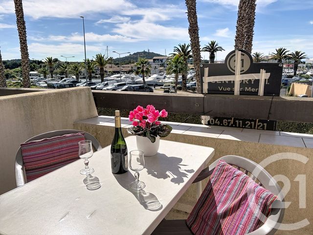 Appartement Studio Cabine à vendre - 1 pièce - 24.13 m2 - LE CAP D AGDE - 34 - LANGUEDOC-ROUSSILLON - Century 21 Vue Sur Mer