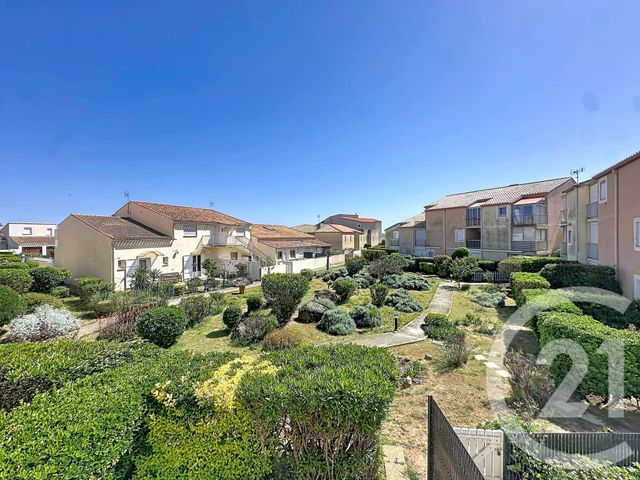 Appartement T2 à vendre - 2 pièces - 25.65 m2 - MARSEILLAN PLAGE - 34 - LANGUEDOC-ROUSSILLON - Century 21 Vue Sur Mer