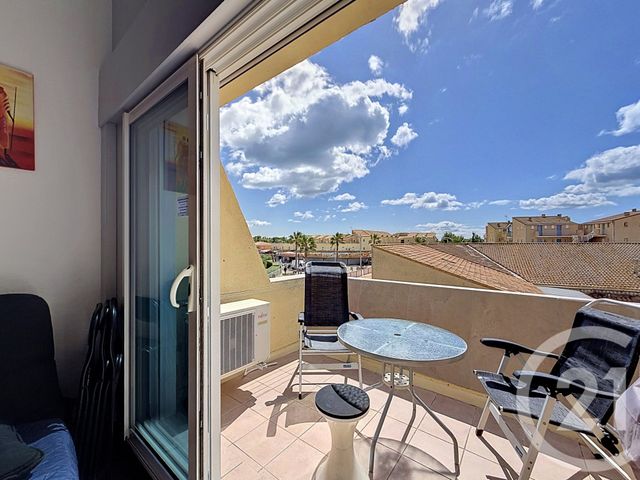 Appartement T2 à vendre - 2 pièces - 18.96 m2 - MARSEILLAN PLAGE - 34 - LANGUEDOC-ROUSSILLON - Century 21 Vue Sur Mer