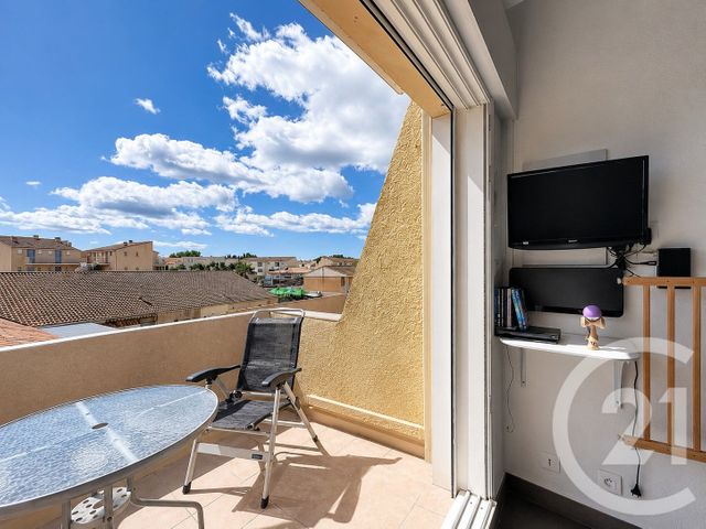 Appartement T2 à vendre - 2 pièces - 18.96 m2 - MARSEILLAN PLAGE - 34 - LANGUEDOC-ROUSSILLON - Century 21 Vue Sur Mer