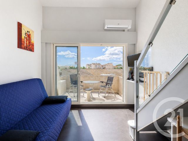 Appartement T2 à vendre - 2 pièces - 18.96 m2 - MARSEILLAN PLAGE - 34 - LANGUEDOC-ROUSSILLON - Century 21 Vue Sur Mer