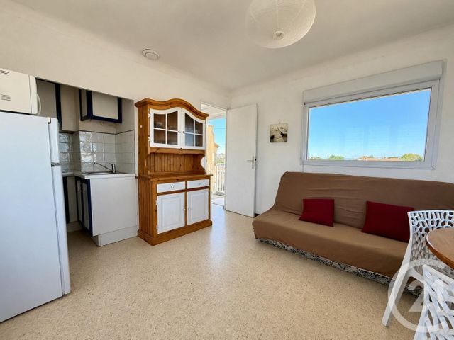 Appartement T2 à vendre - 2 pièces - 27.33 m2 - MARSEILLAN PLAGE - 34 - LANGUEDOC-ROUSSILLON - Century 21 Vue Sur Mer