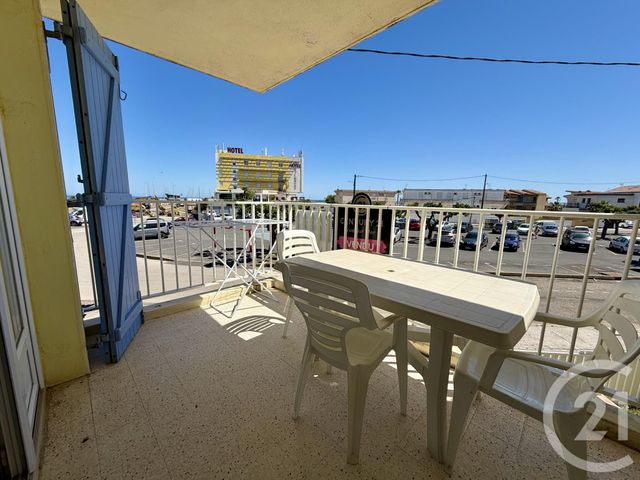 Appartement T2 à vendre - 2 pièces - 27.33 m2 - MARSEILLAN PLAGE - 34 - LANGUEDOC-ROUSSILLON - Century 21 Vue Sur Mer