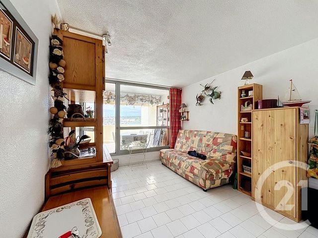 Appartement F2 à vendre - 2 pièces - 22.37 m2 - LE CAP D AGDE - 34 - LANGUEDOC-ROUSSILLON - Century 21 Vue Sur Mer