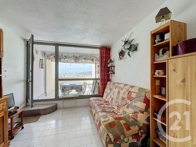 Appartement F2 à vendre - 2 pièces - 22.37 m2 - LE CAP D AGDE - 34 - LANGUEDOC-ROUSSILLON - Century 21 Vue Sur Mer