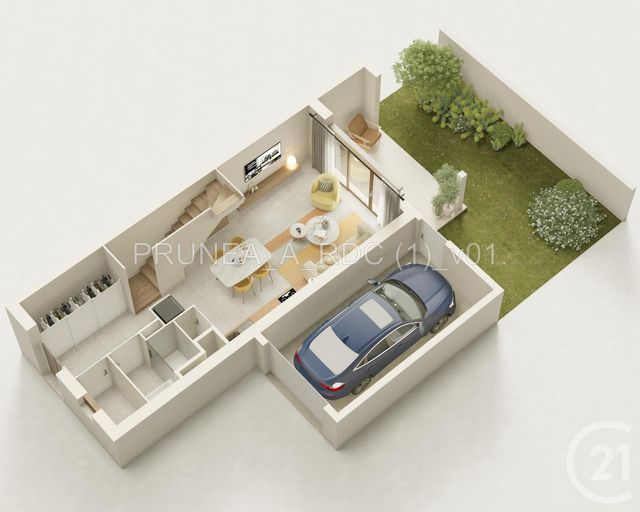maison à vendre - 3 pièces - 71.71 m2 - LE GRAU D AGDE - 34 - LANGUEDOC-ROUSSILLON - Century 21 Vue Sur Mer