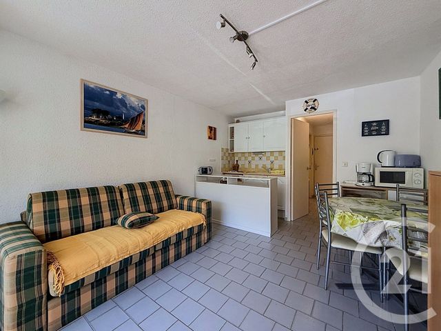 Appartement Studio à vendre - 1 pièce - 23.97 m2 - LE CAP D AGDE - 34 - LANGUEDOC-ROUSSILLON - Century 21 Vue Sur Mer