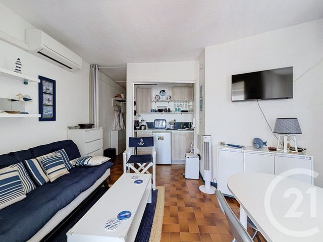 Appartement Studio Cabine à vendre - 1 pièce - 20.65 m2 - LE CAP D AGDE - 34 - LANGUEDOC-ROUSSILLON - Century 21 Vue Sur Mer